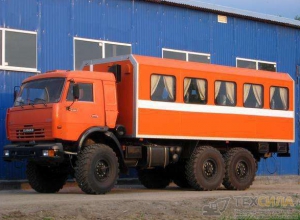 Вахтовый автобус на ш. КАМАЗ 43118